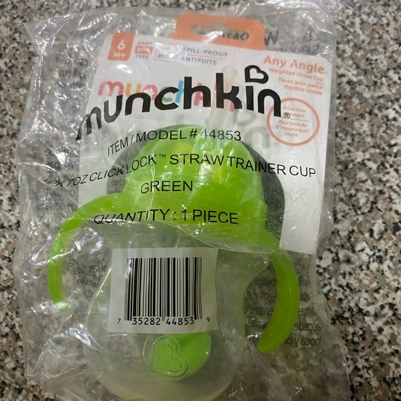 Munchkin Weighted Straw Sippy Cups for Toddlers - Picture 5 of 5